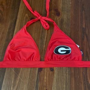 Georgia Bulldog swim top!